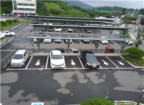 여성전용 주차장 사진